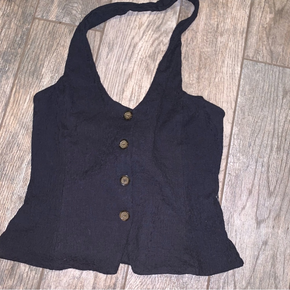 Anthropologie halter top size large new with tags